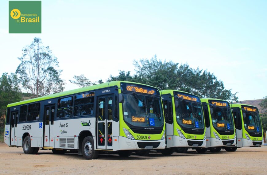BsBus Mobilidade, de Brasília, está recebendo novos ônibus Marcopolo Torino