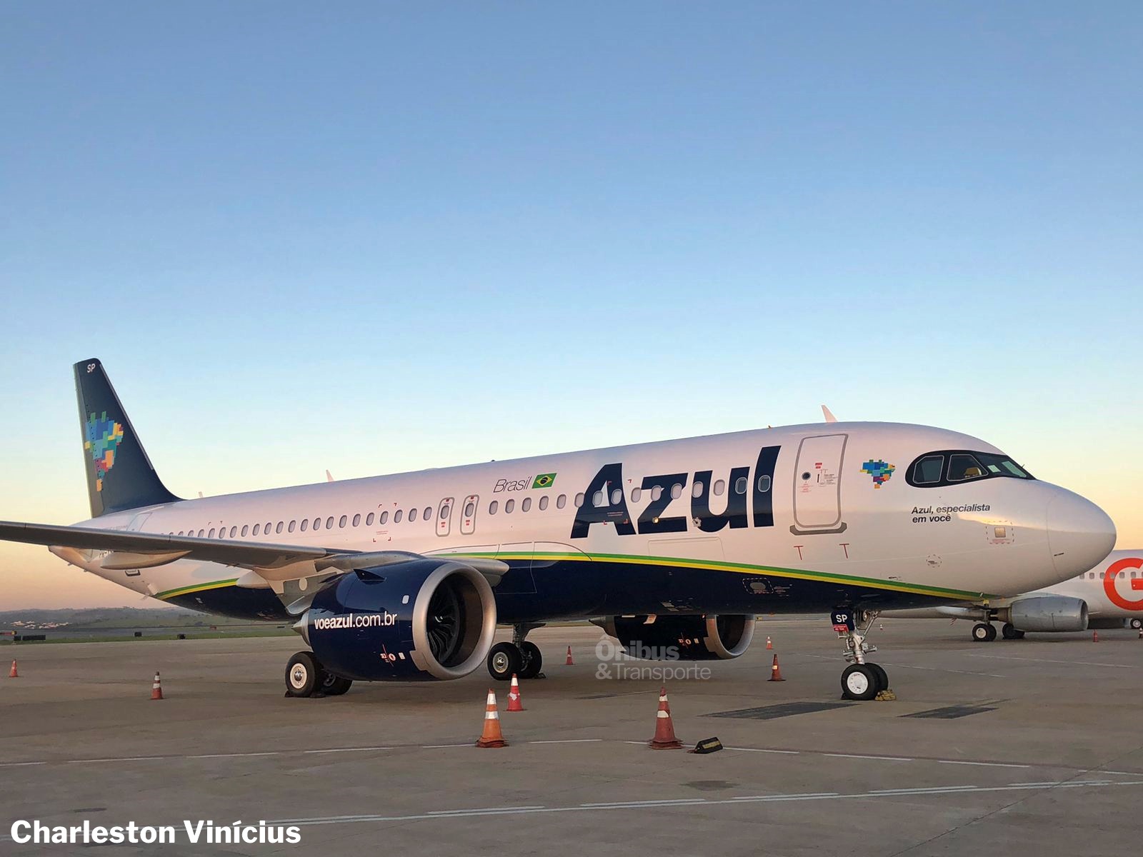Azul recebeu duas novas aeronaves neste fim de semana - Ônibus & Transporte