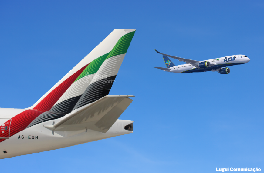 Azul e Emirates expandem parceria para oferecer benefícios em programas de fidelidade