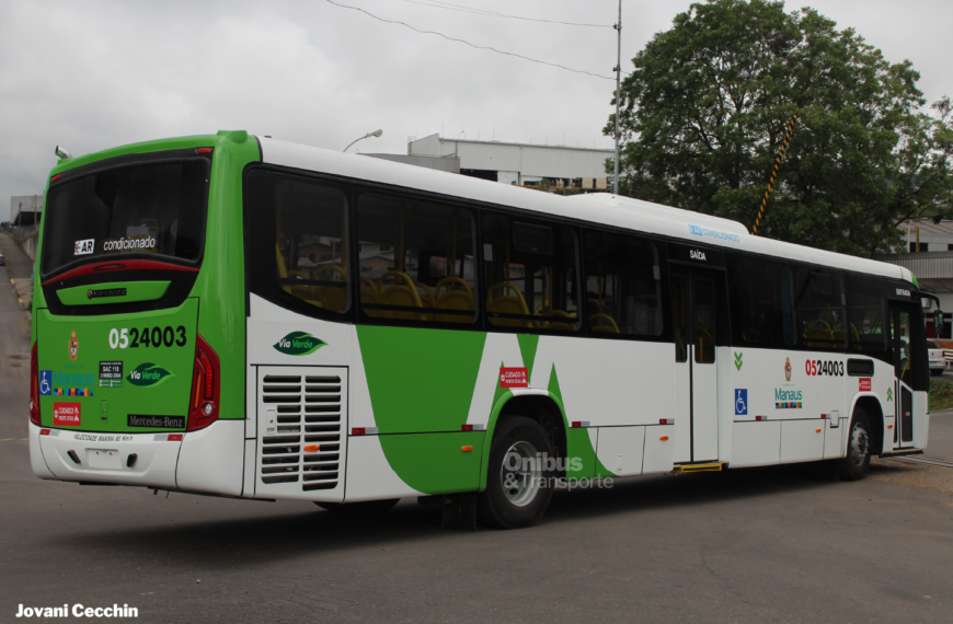Via Verde recebe 5 unidades do Marcopolo Torino na configuração “super padron” para Manaus