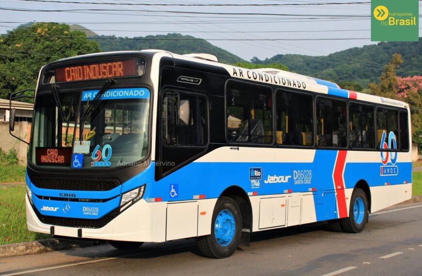 Auto Viação Jabour incorpora novos ônibus Apache VIP V na frota