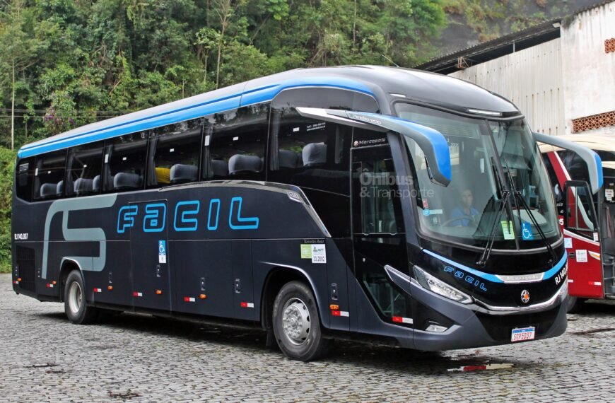 Marcopolo lidera produção de ônibus em fevereiro de 2024, aponta FABUS