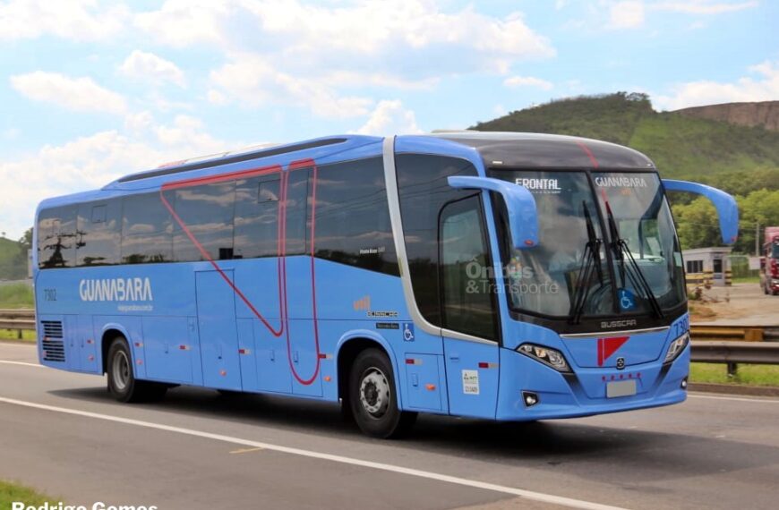 Util Turismo/Guanabara recebe ônibus 0 km da Busscar