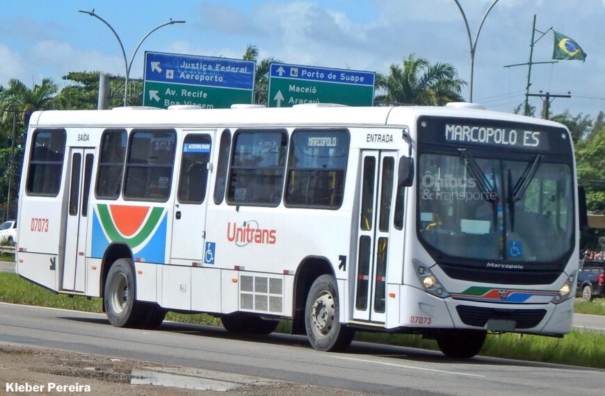 Transnacional, de João Pessoa, segue recebendo novos ônibus urbanos Torino da Marcopolo