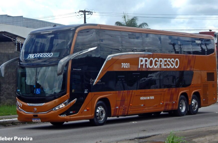 Auto Viação Progresso irá testar ônibus rodoviário Volvo