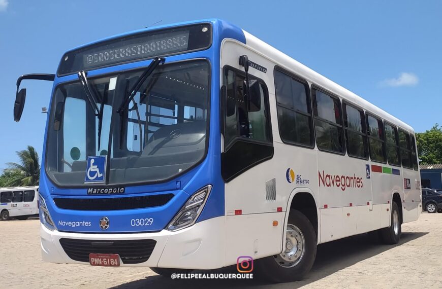 Empresa de Transportes São Sebastião traz inovação à frota de ônibus de João Pessoa com modelo urbano da Marcopolo