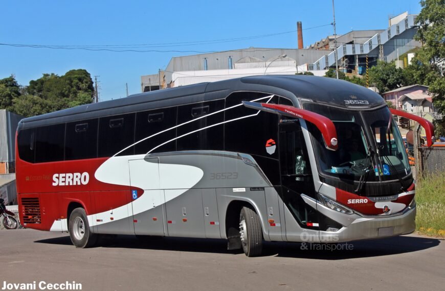 Viação Serro adquire os seus primeiros ônibus Marcopolo Paradiso G8 1050