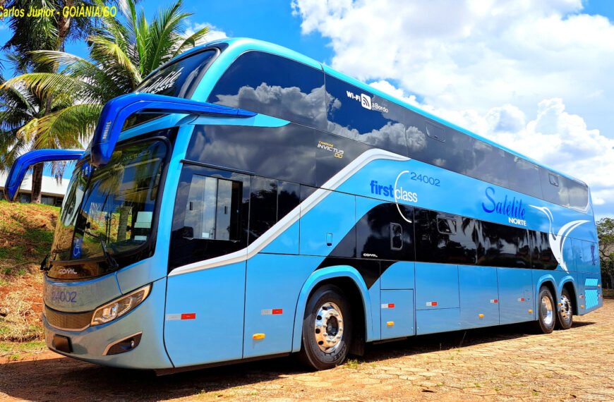 Expresso Satélite Norte recebe seus novos ônibus Campione Invictus 2023