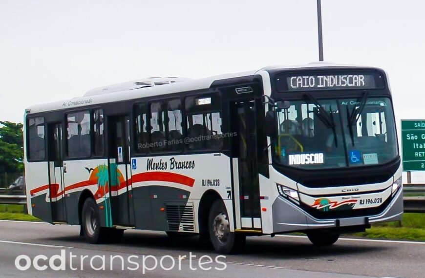 Grupo Salineira recebe novos ônibus Caio Apache VIP V para a Viação Montes Brancos