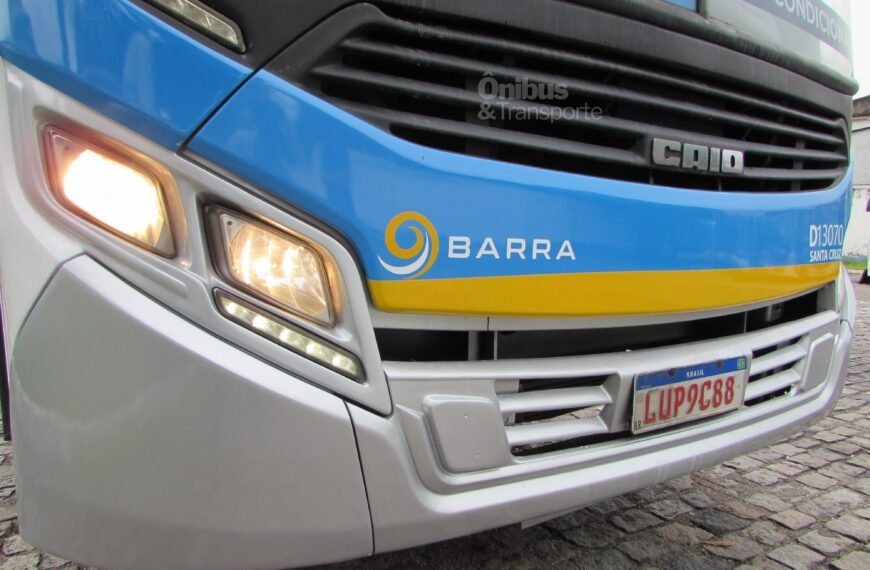Transportes Barra reforça frota na Zona Oeste carioca com 10 ônibus Apache Vip da Caio