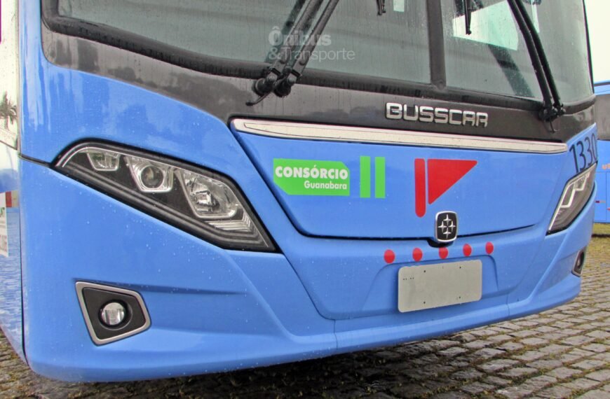 Conheça os detalhes internos e externos dos novos ônibus com carroceria Busscar da Guanabara