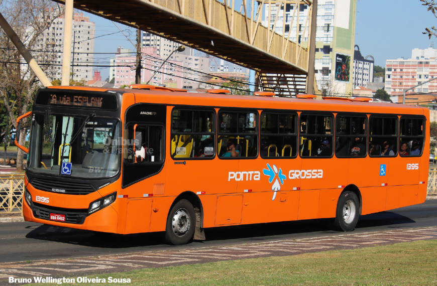 Ponta Grossa (PR) terá tarifa especial de R$ 2,00 nos ônibus municipais durante o feriado de Páscoa