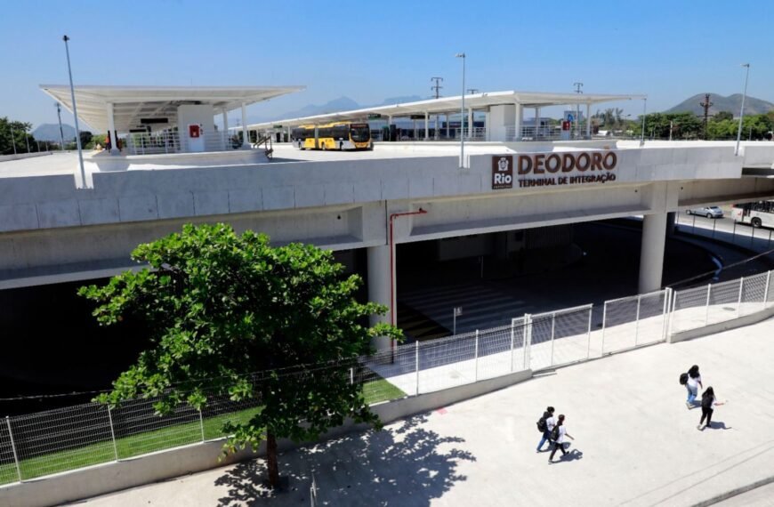 Prefeito Eduardo Paes fará viagem inaugural do BRT Transbrasil entre os terminais Deodoro e Gentileza