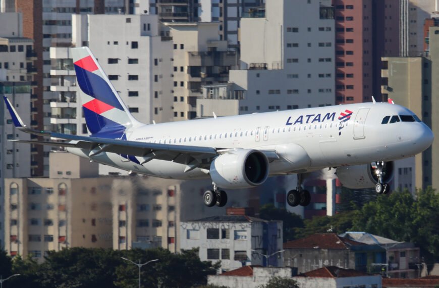 LATAM Brasil registra crescimento de 8,3% no número de passageiros transportados em voos domésticos em fevereiro