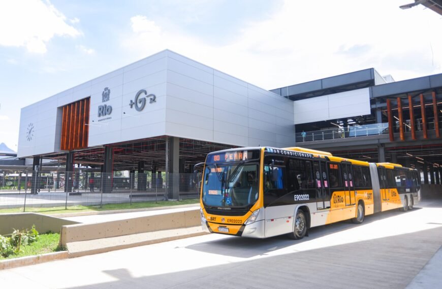 Confira como ficou a operação do Terminal Gentileza e do BRT Rio com a inauguração da Transbrasil realizada neste sábado (30)