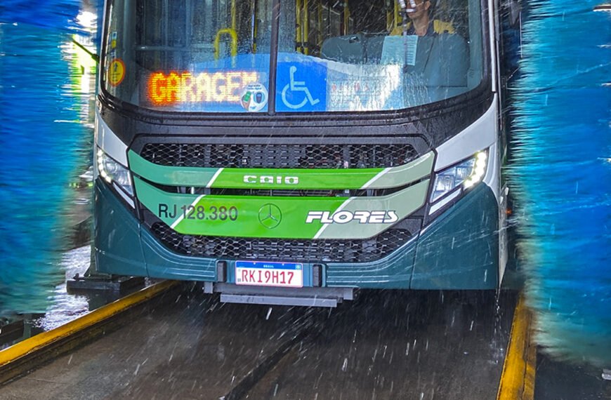 Empresas de ônibus do Rio de Janeiro já economizaram 773 milhões de litros de água com sistemas de reuso