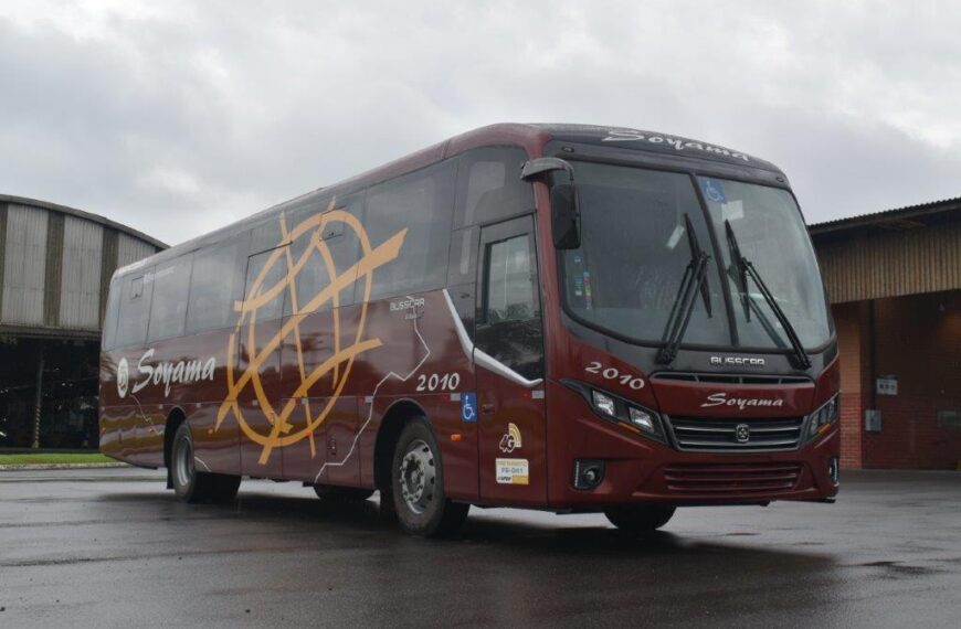 Soyama Turismo (SP) investe na modernização da frota com aquisição do modelo El Buss FT da Busscar e chassis Iveco
