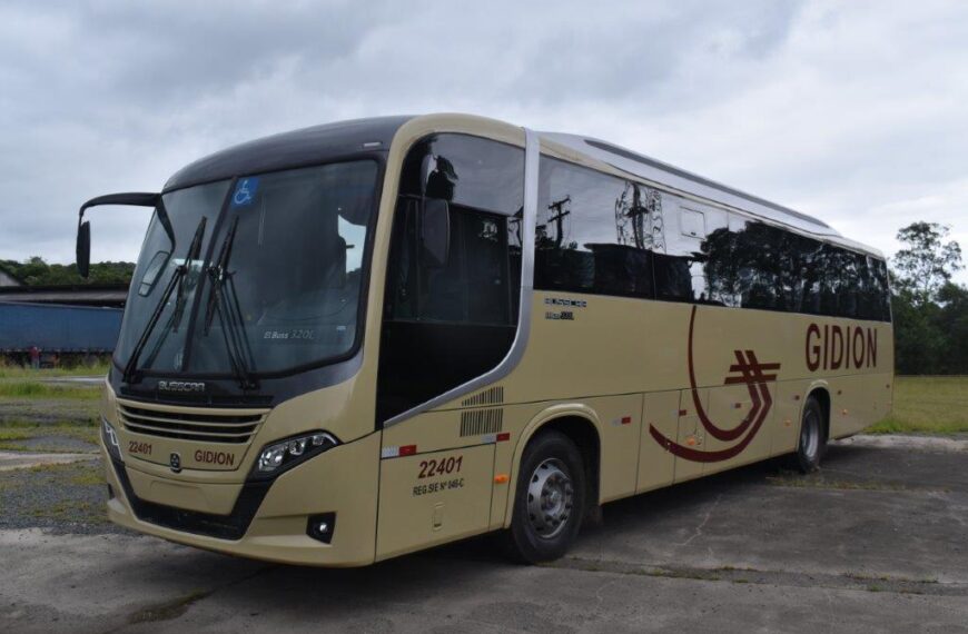 Gidion Transporte e Turismo moderniza frota com 10 novos ônibus El Buss 320L Busscar