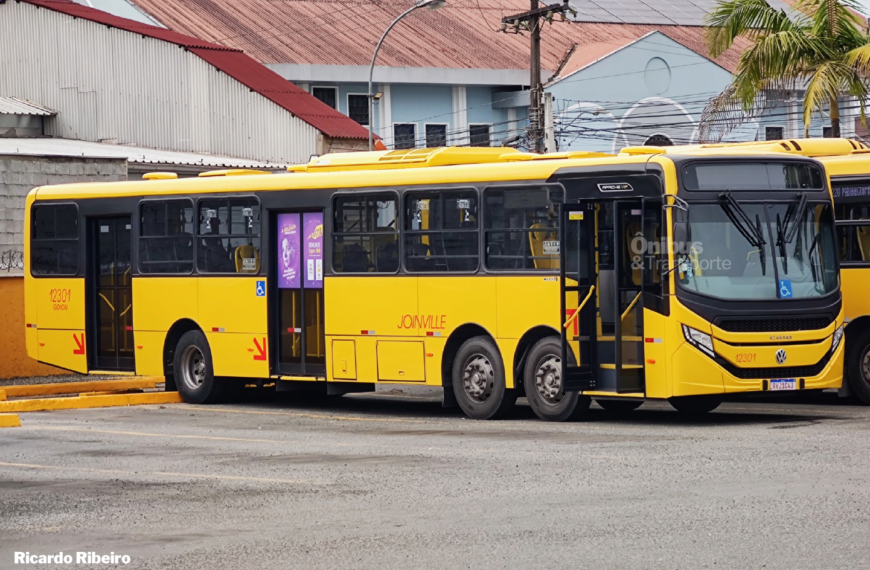 Cidade de Joinville (SC) implementará mudanças nas linhas de ônibus da Zona Sul a partir da próxima segunda-feira (8)