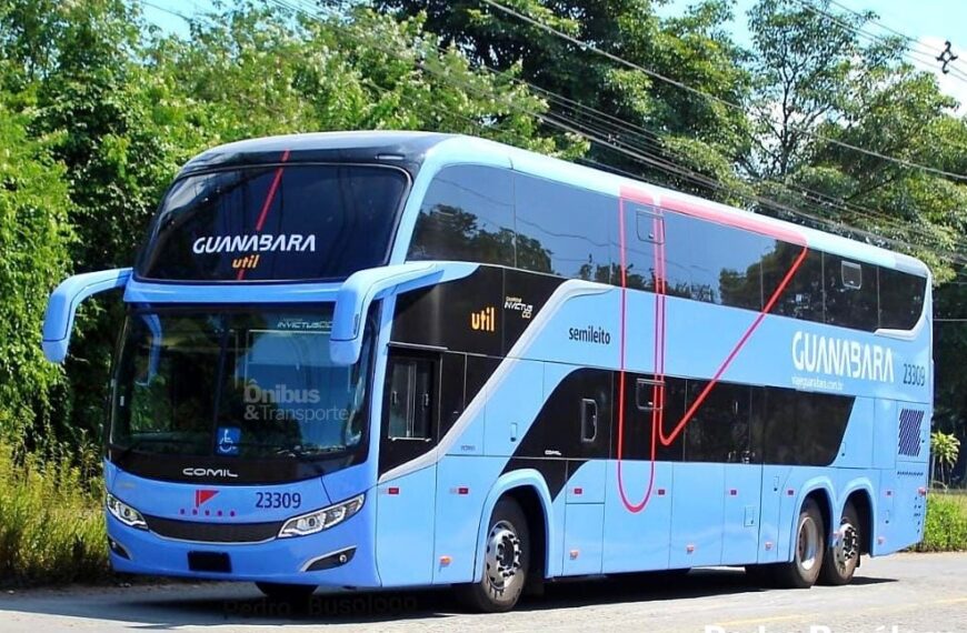 Guanabara expande frota com aquisição de ônibus com chassis Scania