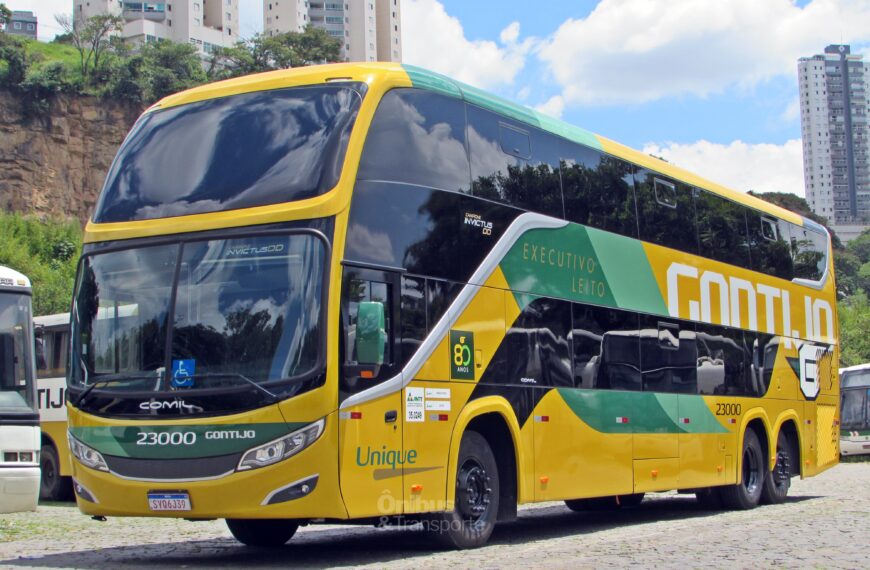 Gontijo disponibiliza ônibus Double Decker em mais uma linha intermunicipal em Minas Gerais