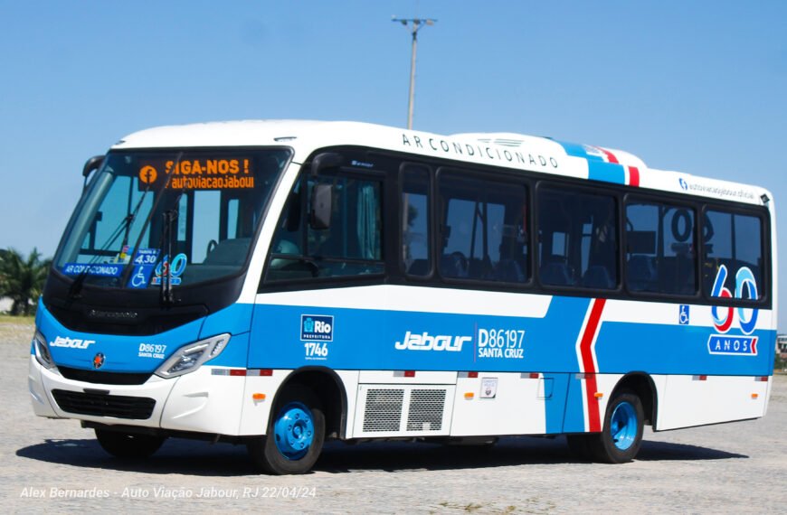 Auto Viação Jabour adquire 14 novos micro-ônibus Marcopolo Senior para renovar frota