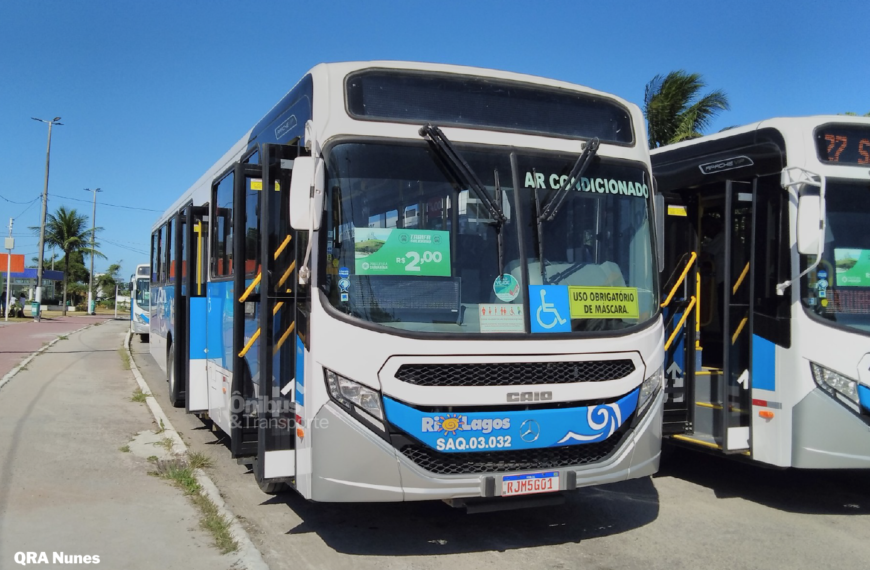 Passagem dos ônibus municipais de Saquarema (RJ) será reajustada neste sábado (13)