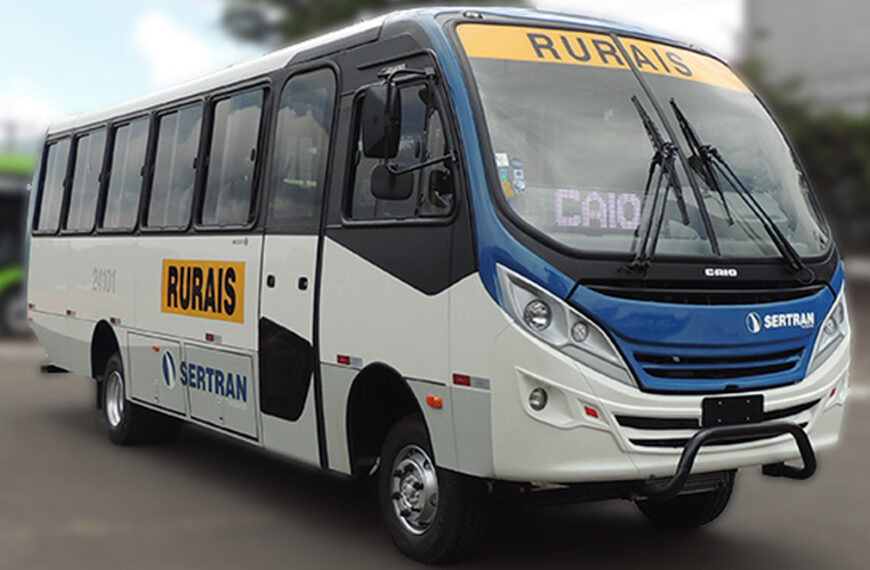 Caio entrega 20 micro-ônibus F2400 para o setor de fretamento da Sertran Transportes