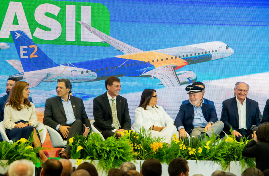 Embraer anuncia investimento de R$ 2 bilhões e a contratação de 900 colaboradores no Brasil