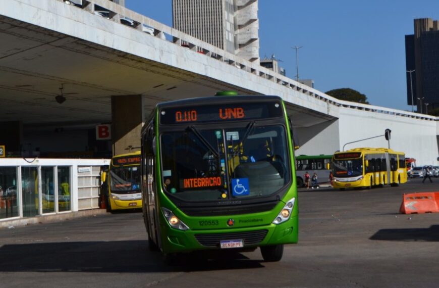 Linha de ônibus entre Rodoviária do Plano Piloto e UnB ganha novos horários em Brasília (DF)