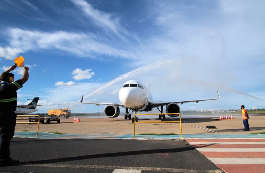 Mais de 26 mil voos foram realizados pela Azul durante seus 13 anos de operações em Presidente Prudente (SP)