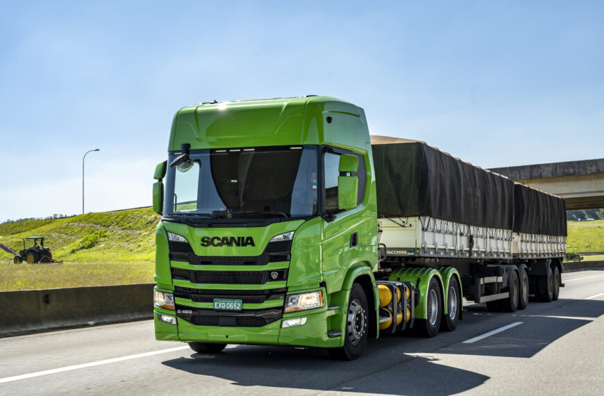 Scania lançará seu novo caminhão a gás durante a 29ª edição da Agrishow