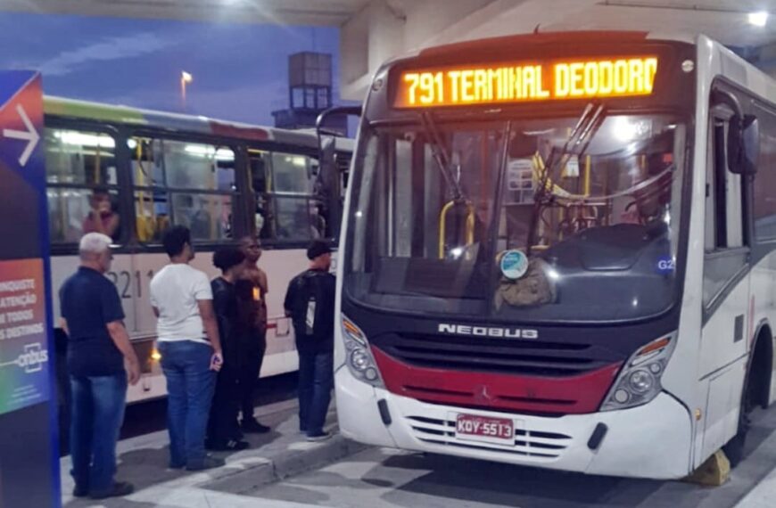 Três novas linhas de ônibus começam a operar nas zonas Oeste e Norte do Rio de Janeiro