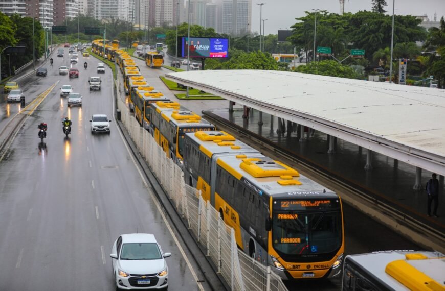 Nova frota do BRT transforma a mobilidade da cidade do Rio de Janeiro