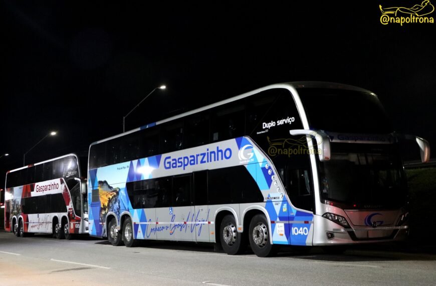 Gasparzinho Transporte e Turismo incorpora novos Vissta Buss DD à frota
