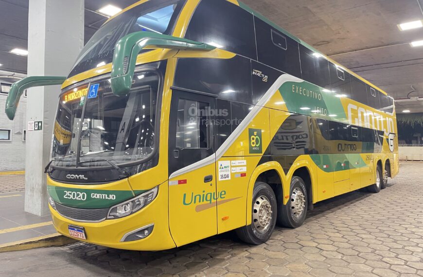 Gontijo inicia operações com ônibus Double Decker na linha Belo Horizonte X Campinas