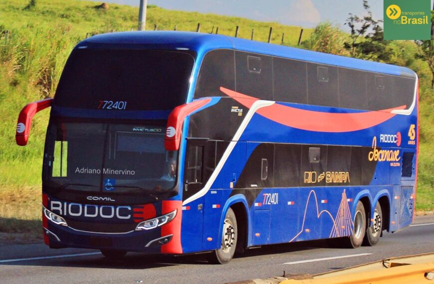 Viação Riodoce renova frota com sete ônibus zero km da Comil