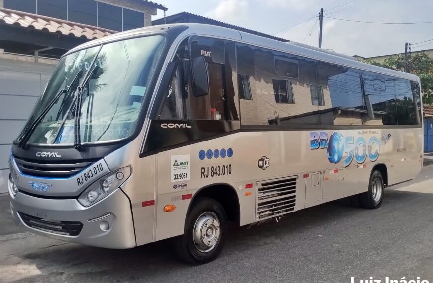 BR 500 adquire micro-ônibus Comil Piá para modernizar frota
