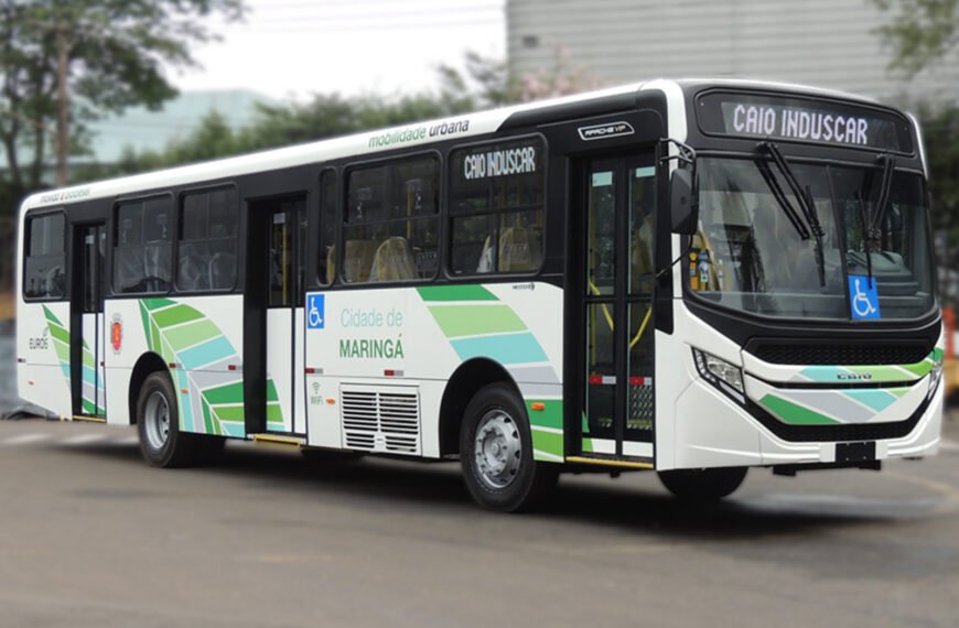Transporte Coletivo Cidade Canção expande frota com novos ônibus Apache Vip da Caio