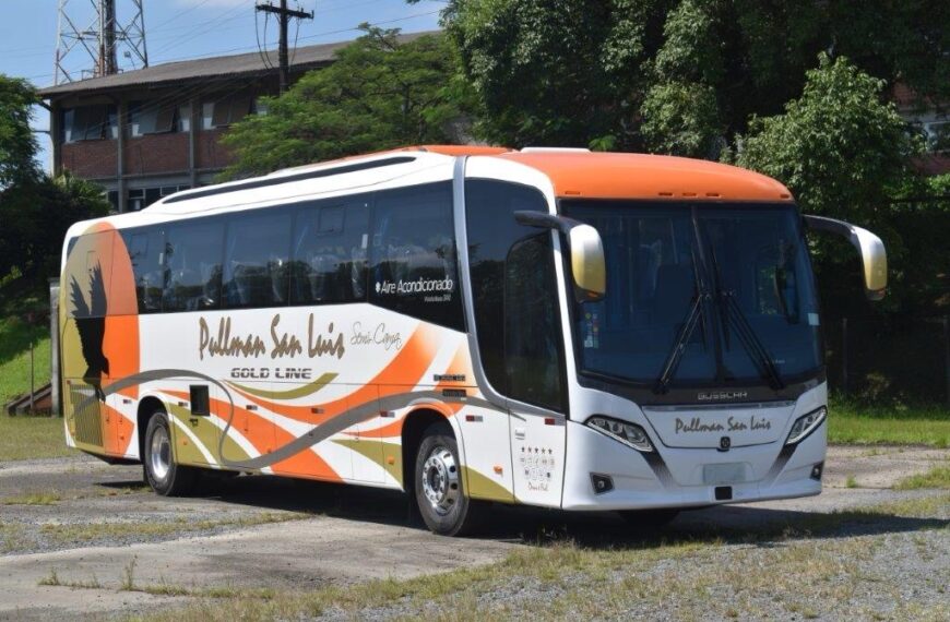 Pullman San Luis, do Chile, adquire dois Vissta Buss 340 Busscar