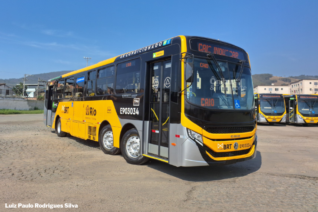 Caio já entregou 142 ônibus para a frota da Mobi-Rio 15 MOBI Rio APACHE VIP V 1
