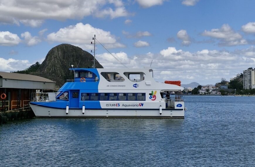 Quarta embarcação do Sistema Aquaviário da Grande Vitória já está no Espírito Santo; conheça o “Morro do Moreno”