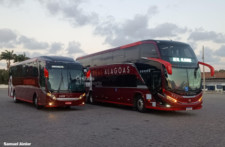 Rodoviária Borborema pinta o primeiro Neobus New Road 360 N10 com a sua nova identidade visual