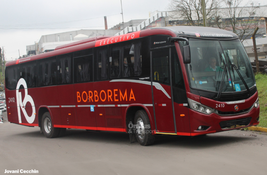 Borborema recebe mais unidades do Viaggio G8 800 para o transporte metropolitano e intermunicipal de Pernambuco