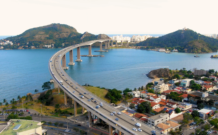 Terceira Ponte será temporariamente interditada no sentido Vitória x Vila Velha para corrida neste domingo (29)