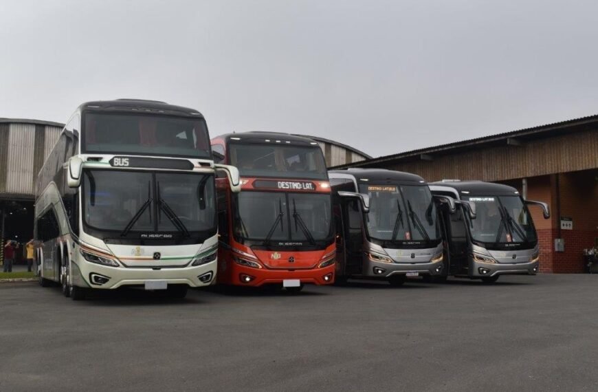 Busscar celebra 78 anos e anuncia o aumento da capacidade produtiva da unidade de Joinville (SC)