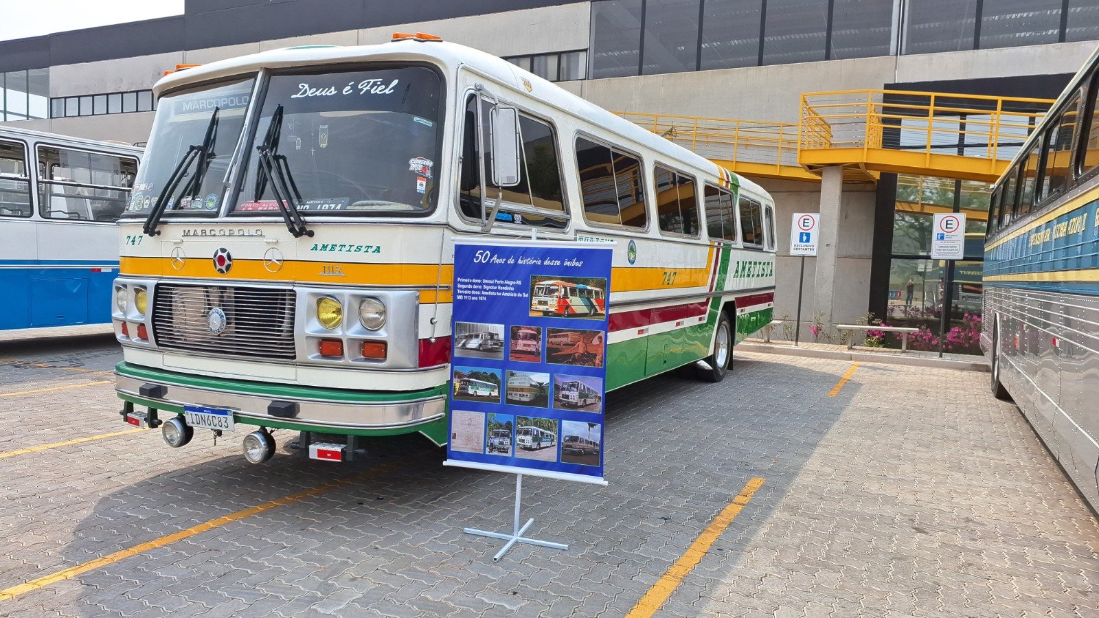 A jornada de Jonas Lisiak com seu Marcopolo II na BusBrasil Fest