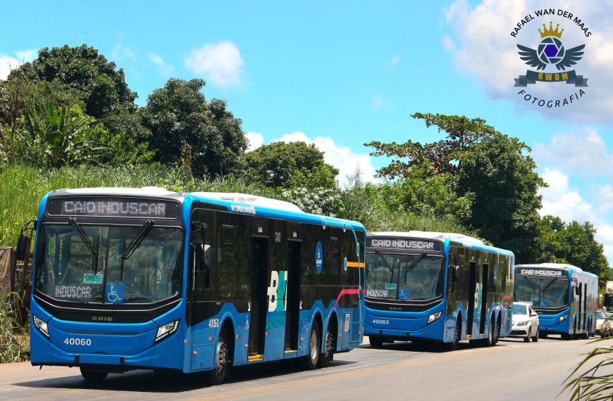 BRT Salvador segue recebendo novos Millennium V com chassi Scania 6X2