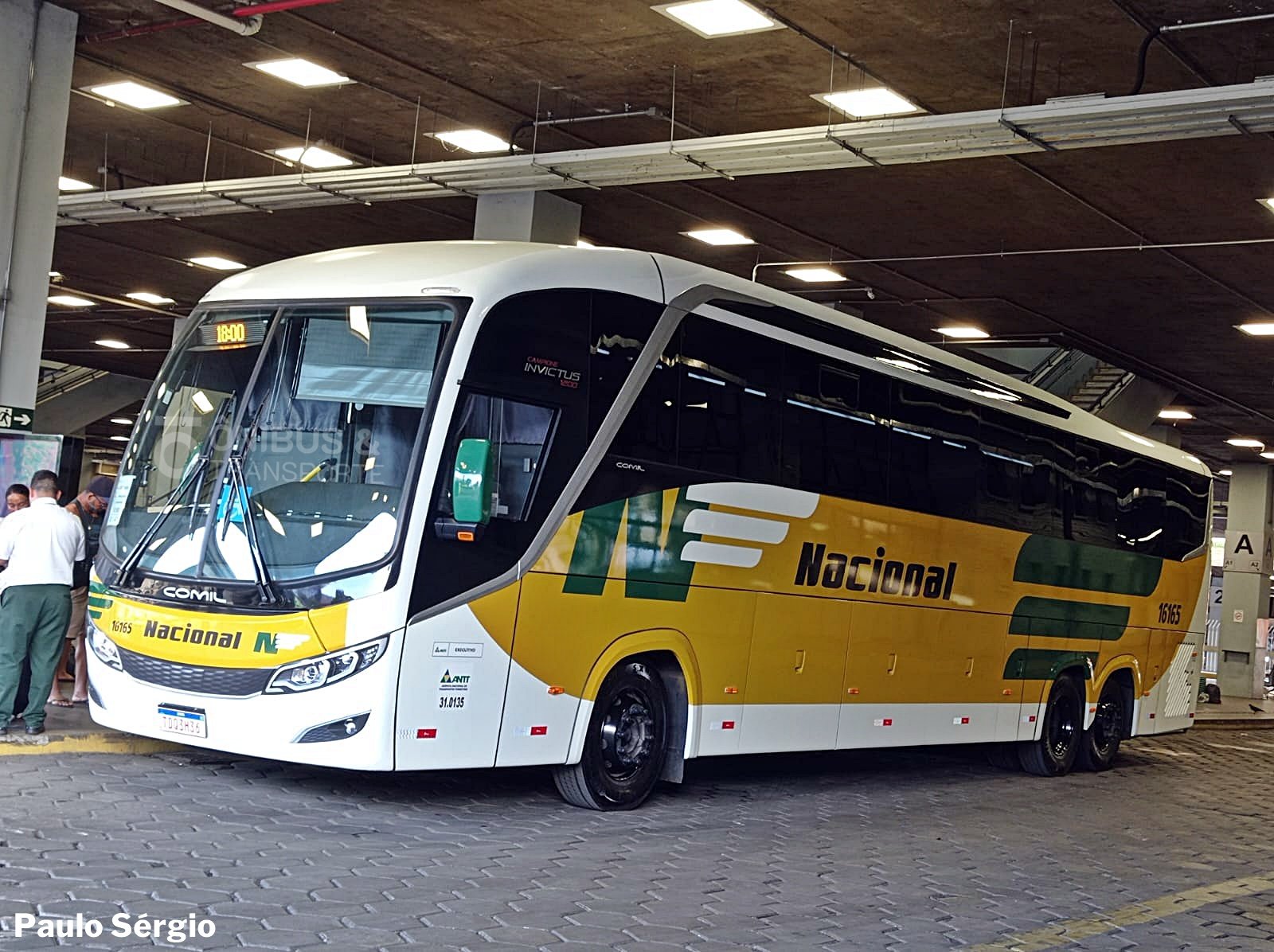 Novo ônibus da Viação Nacional entra em operação na linha Belo ...