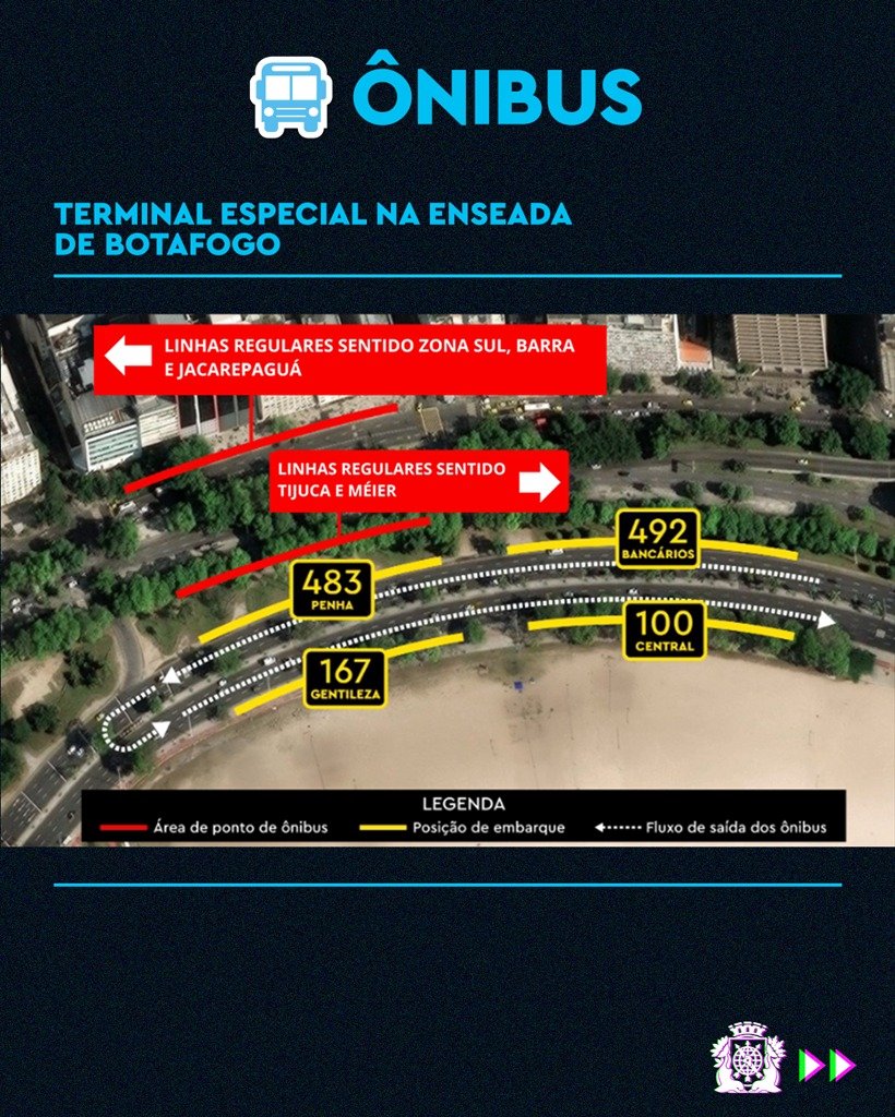 Prefeitura do Rio anuncia esquema especial de transportes para o show da Lady Gaga 2 494067152 1100618955439928 7325341909981712803 n